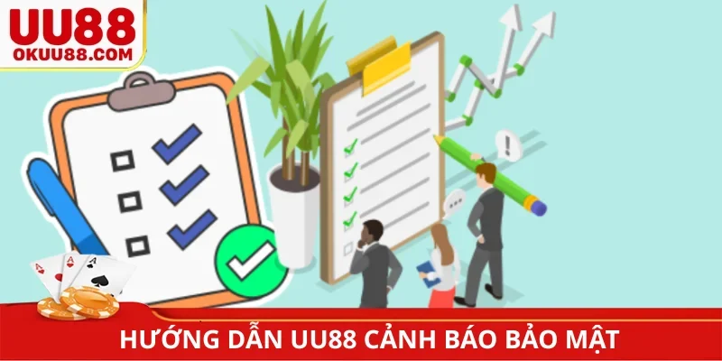 Hướng dẫn UU88 cảnh báo bảo mật