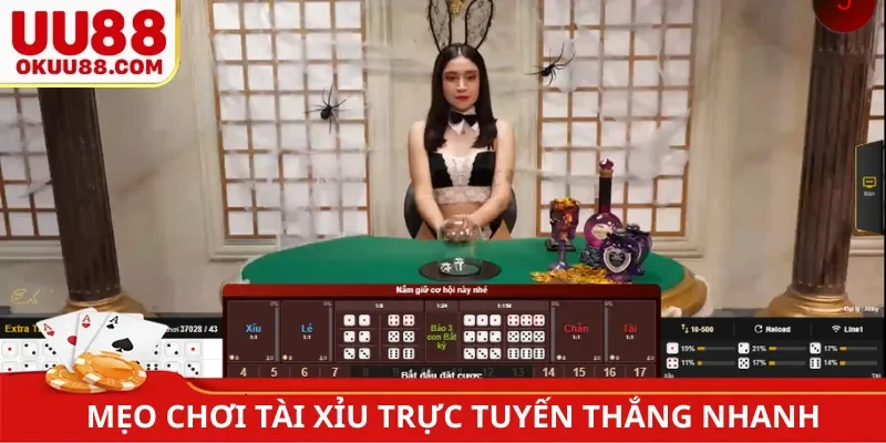 Mẹo chơi tài xỉu trực tuyến thắng