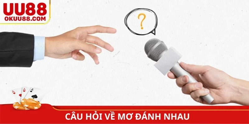 Câu hỏi về mơ đánh nhau